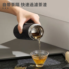 將圖片載入圖庫檢視器 純鈦金屬保溫壺 (黑色)