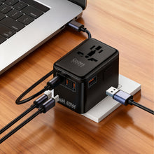 將圖片載入圖庫檢視器 PD 67W 快充旅行充電轉插 #CLPS009BK