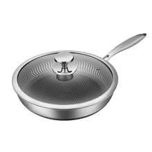 將圖片載入圖庫檢視器 316不鏽鋼蜂巢不粘煎鍋 (26cm)