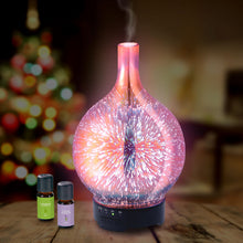 將圖片載入圖庫檢視器 3D煙花玻璃香薰機 (金色)