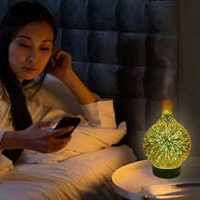 將圖片載入圖庫檢視器 3D煙花玻璃香薰機 (銀色)