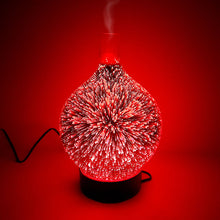 將圖片載入圖庫檢視器 3D煙花玻璃香薰機 (銀色)