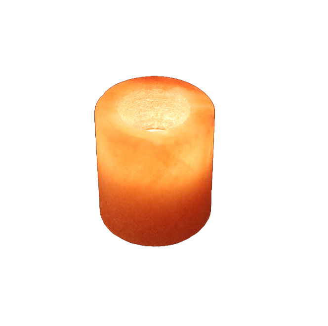 Salt Candle Holder – Cylindrical