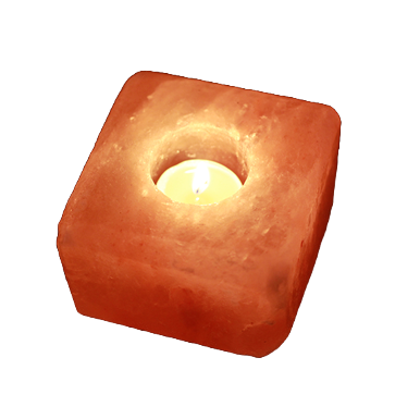 Salt Candle Holder - Square