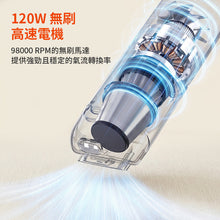 將圖片載入圖庫檢視器 綠光顯塵無線手提吸塵機 #NPVC021GY
