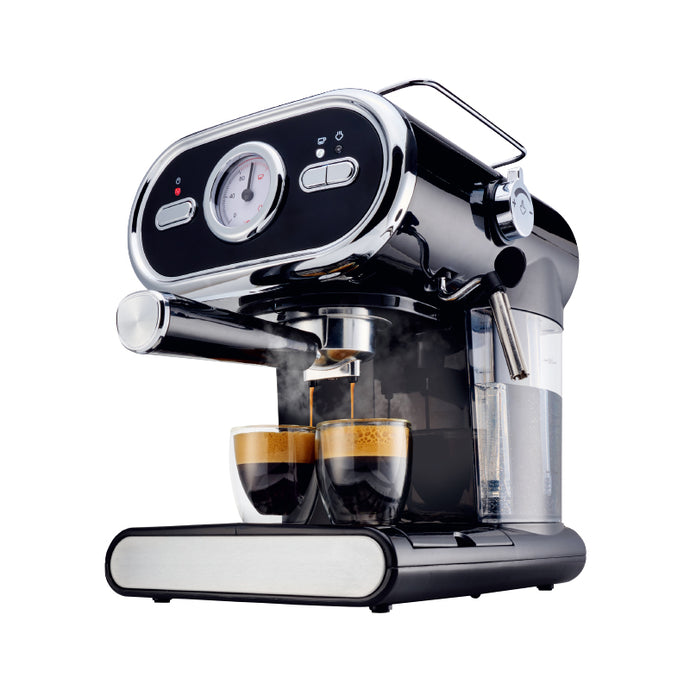 Espresso maker pastel black