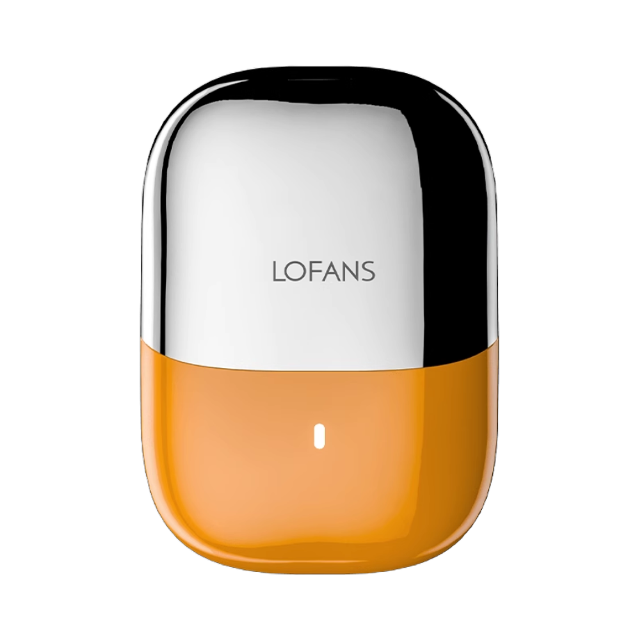 Lofans rechargeable mini shaver (orange)