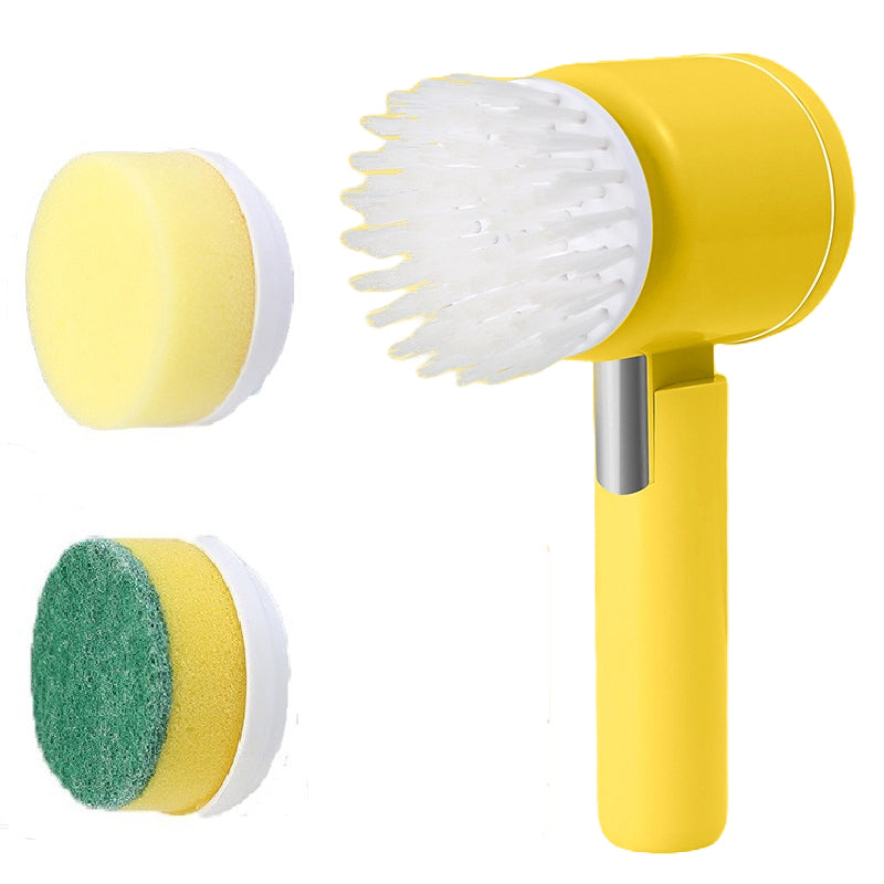 Electric cleaning brush (yellow)