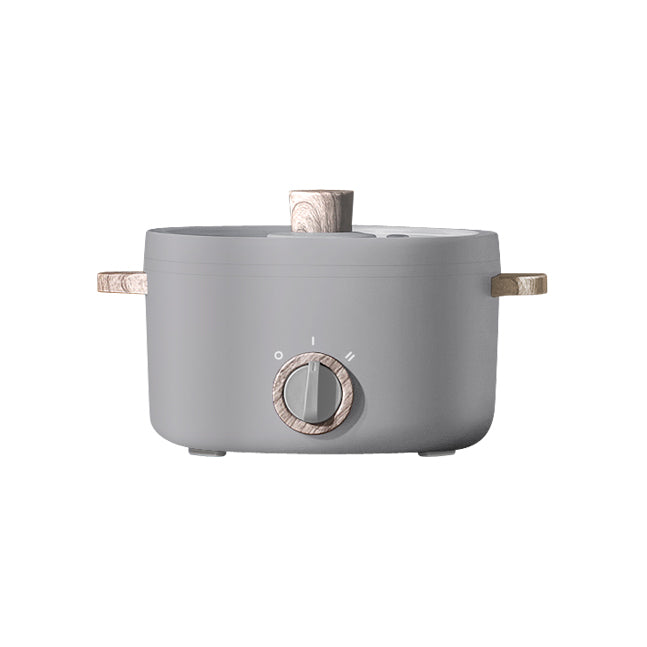 Multifunctional Mini Electric Cooker 1.5L (Grey) 
