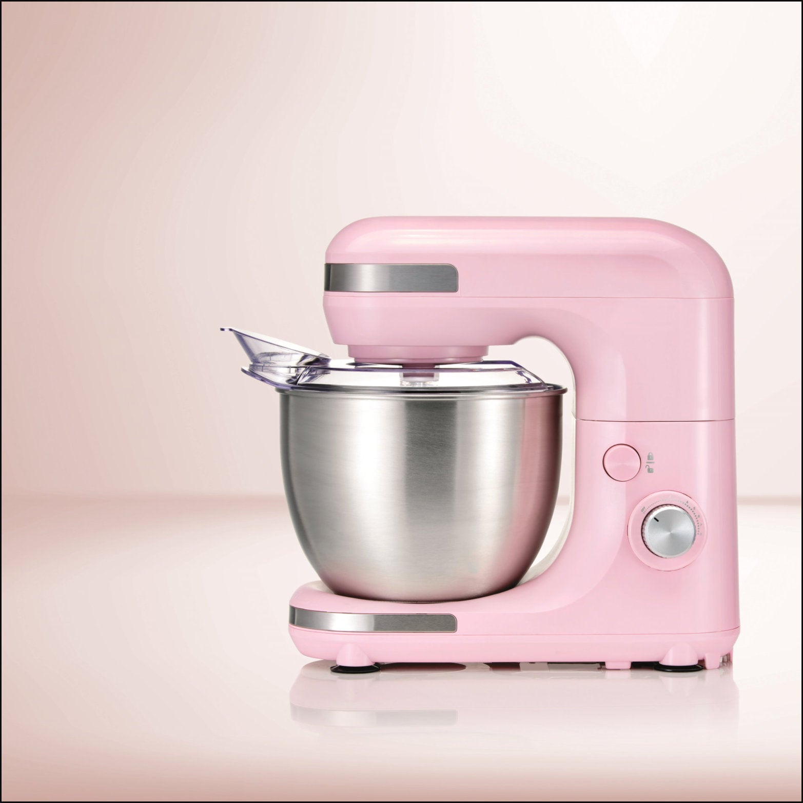 Multipurpose Kitchen Machine Electric Stand Mixer - Pink