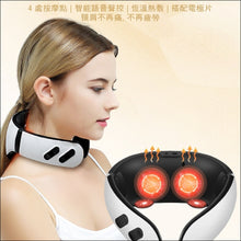 Load image into Gallery viewer, Neck Push EMS Hot Compress Massager
