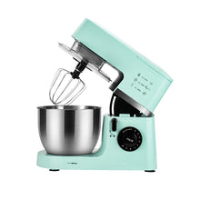 Load image into Gallery viewer, Multifunctional Kitchen Machine with 6.5L Stainless Steel Bowl - 500W Mint Green
