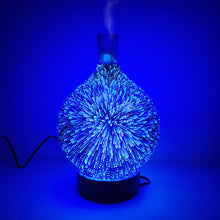 Load image into Gallery viewer, 3D Firework Glass Aroma Diffuser (Golden)

