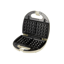 Load image into Gallery viewer, 3 in 1 Sandwich/Waffle/Grill Maker 750W - Creamy Yellow
