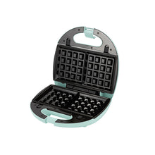 Load image into Gallery viewer, 3-in-1 Sandwich/Waffle/Grill Maker 750W - Mint Green
