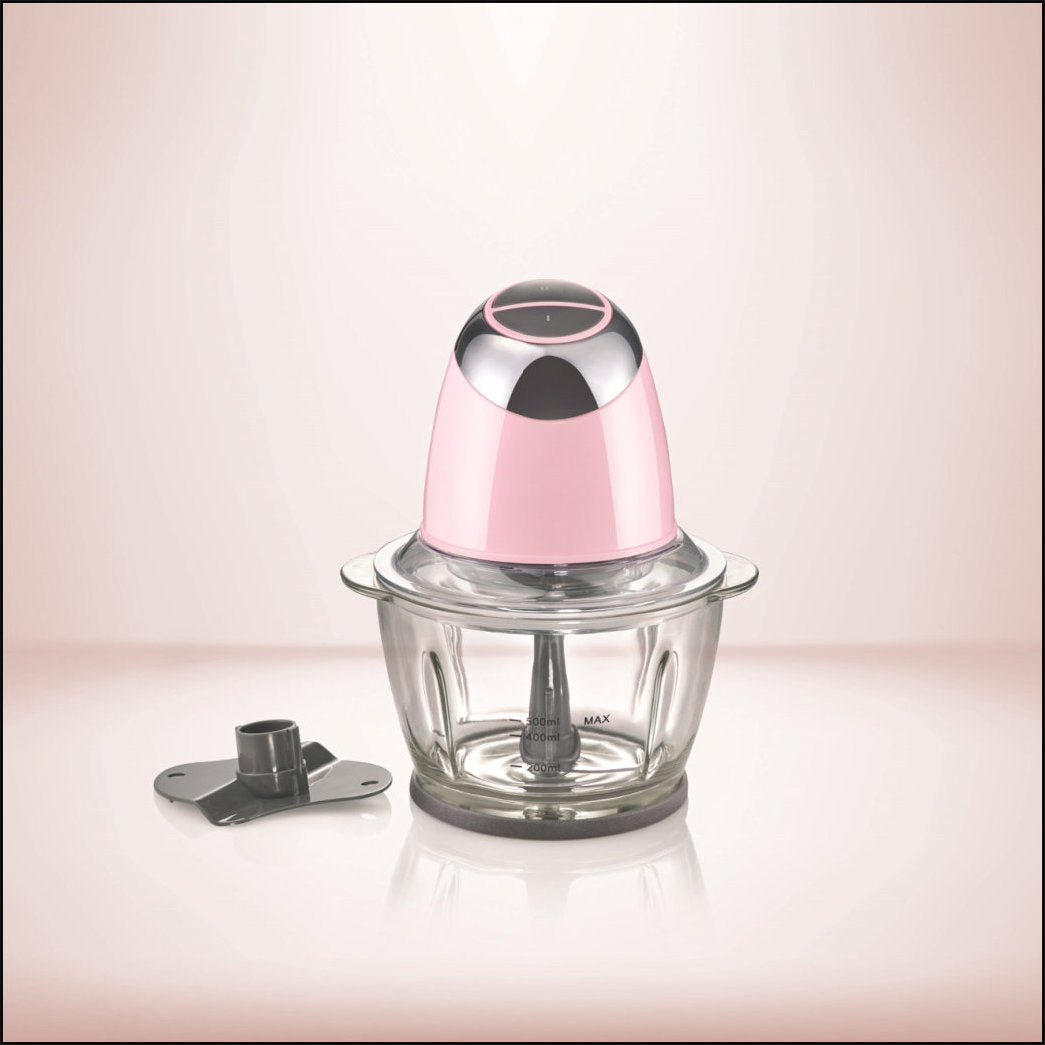 High Speed ​​Mince Blender (Glass) - Pink